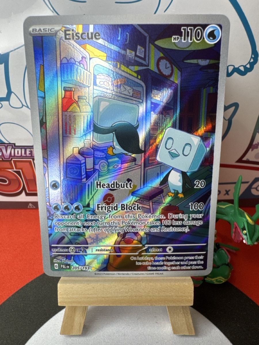 Pokémon Carte collezionabili: POKÉMON / Eiscue / Paldea Evolved / Illustration 🇺🇸 – Usato da Herzogenbuchsee venduto da TCG-High-Quality