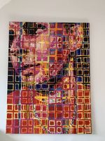Toile Originale et Unique, « Kev » 160x120