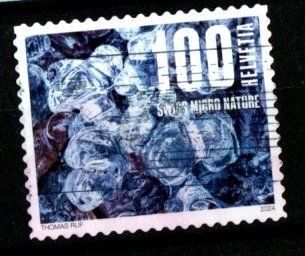 Tutti i francobolli: 2024  Freimarken "Naturmuster" / Eis – Usato da Schaffhausen venduto da poststamp