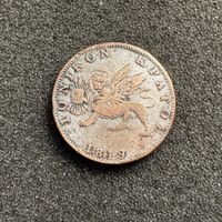 2 Lepta Griechenland Ionische Inseln 1819