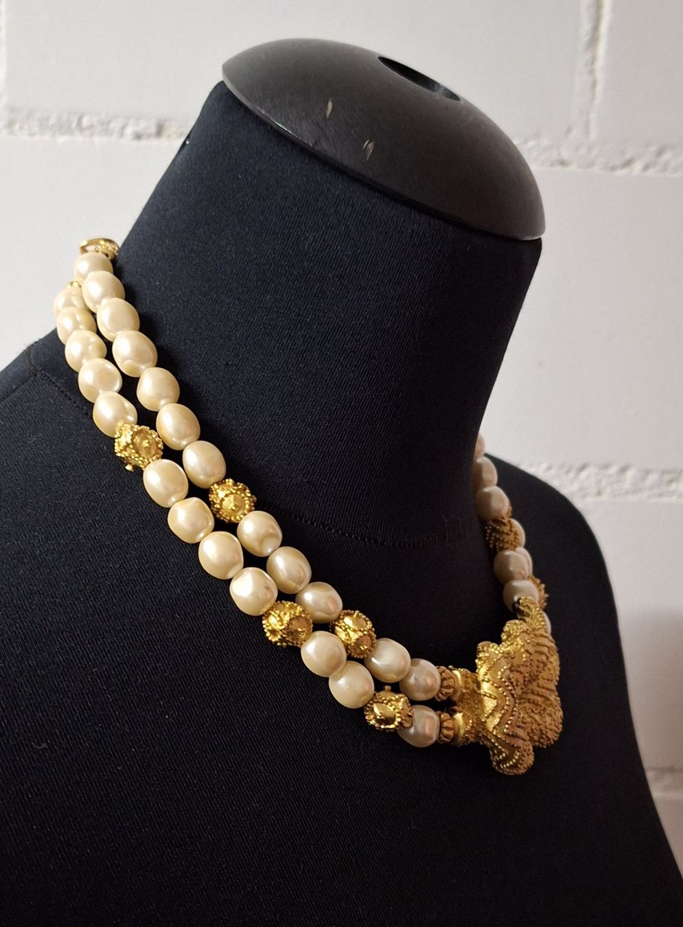 Catenine: Neu: das etruskische Collier Mary McFadden "Franklin Mint" – Nuovo (secondo la descrizione) da Muri AG venduto da Edlerweiss 3
