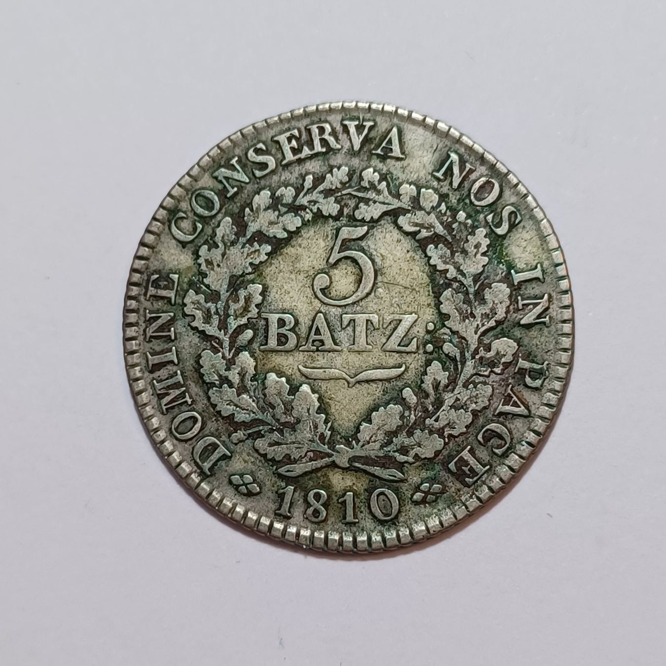 Toutes les monnaies: 5 Batzen 1810 Basel – D'occasion à Pfäffikon ZH par Schweizer_Muenzen