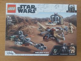 LEGO Star Wars Ärger auf Tatooine 75299 Grogu und Mandalor