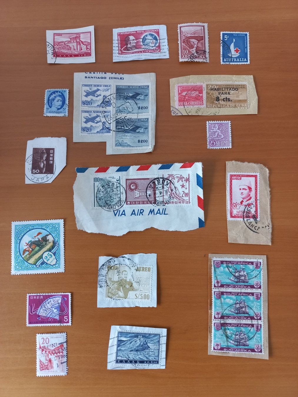 Alle Briefmarken: Briefmarken aus über 70 Ländern – Gebraucht aus Kaufdorf von EdelmannPaPrintGmbH