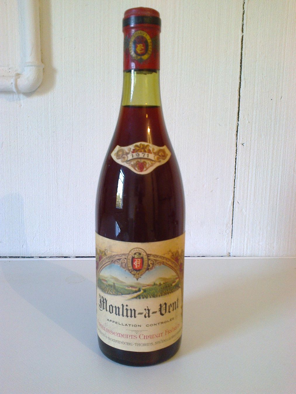 Wein: Moulin-a-Vent Chanut Frères 1991, Versand möglich!!!!!! – Neu (gemäss Beschreibung) aus Krauchthal von Tokaji67