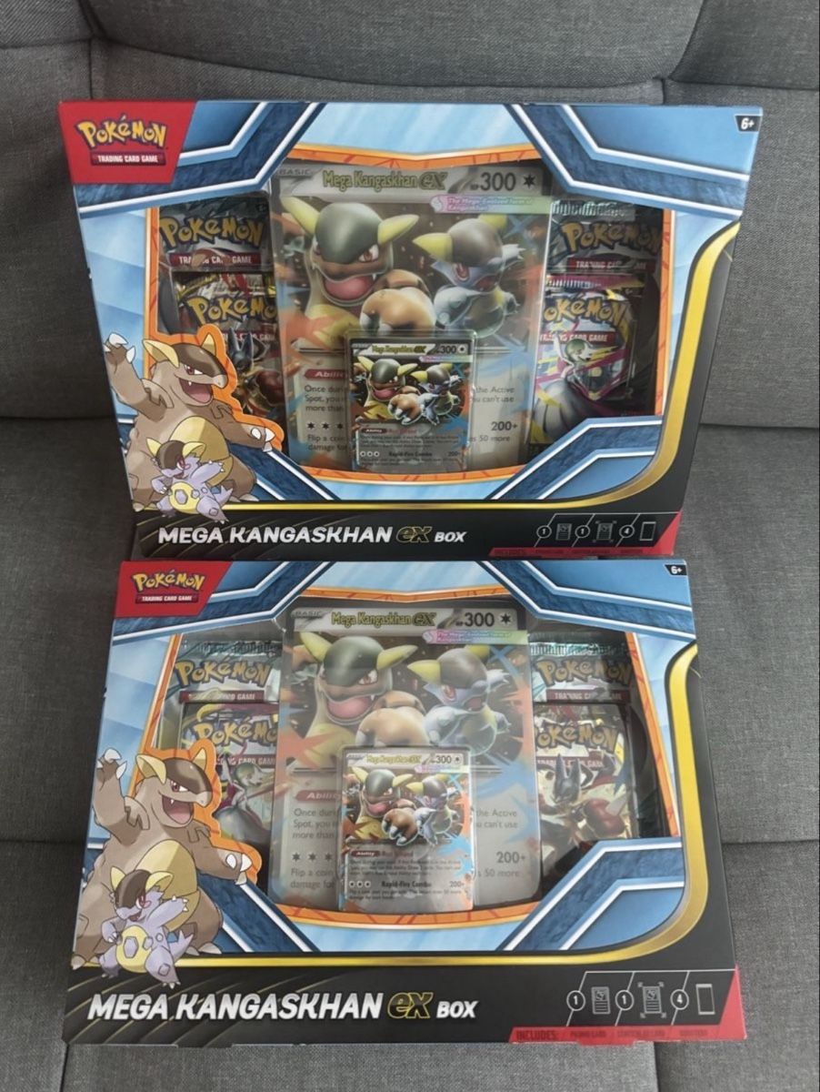 Pokémon Carte collezionabili: Pokémon 2x Mega Kangaskhan ex Box - English & Sealed – Nuovo e nell'imballaggio originale da Zürich venduto da mbu_z9ch