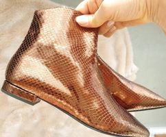 PRETTY BALLERINAS SPAIN 36 LEDER STIEFEL BOOTS SCHUHE TOP