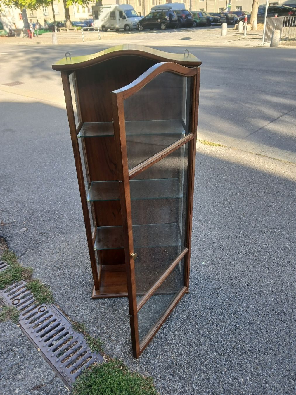 Vetrine: Kleine Wandvitrine, Antik – Usato da Bern venduto da MattePostBrocki 4