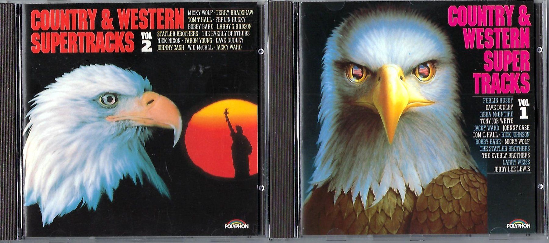 CD: CD Country& Western-Supertracks Vol.1 & 2 – Usato da Sissach venduto da Greywolf61