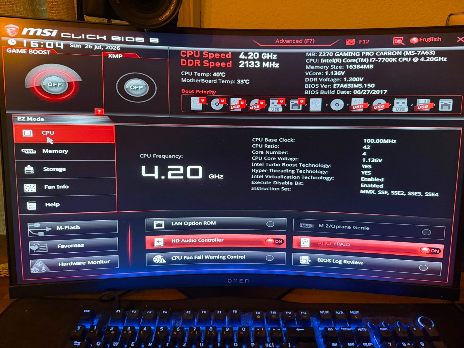 PC: Gaming-PC mit Intel i7, 16 GB RAM und GTX 960 – Usato da glattfelden venduto da liechti21 5