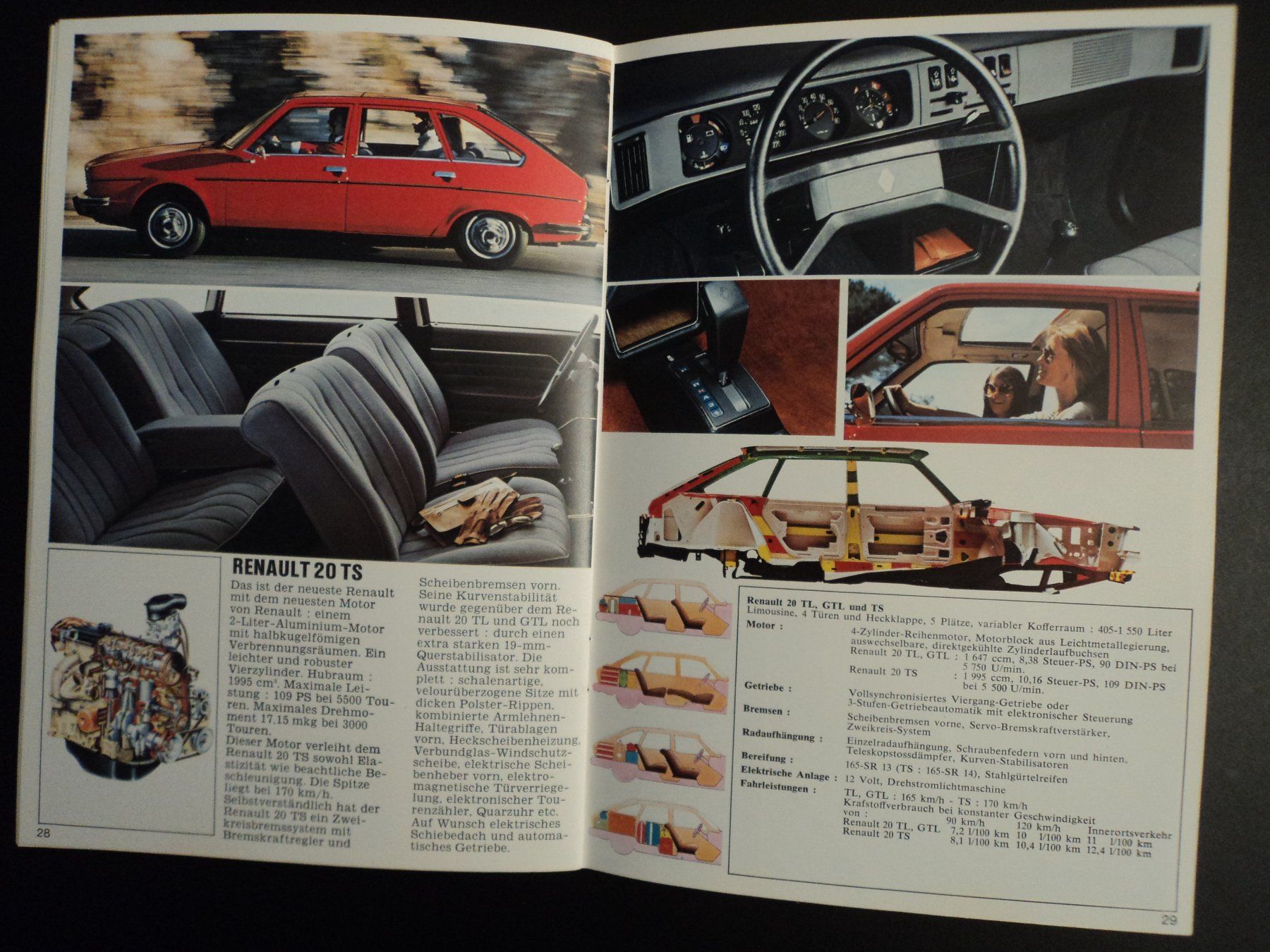 Renault Dokumente: Prospekt Renault Programm 1978 5Alpine A310 15/17 6 16 20 30 – Gebraucht aus Schwarzenburg von modelCARama 1