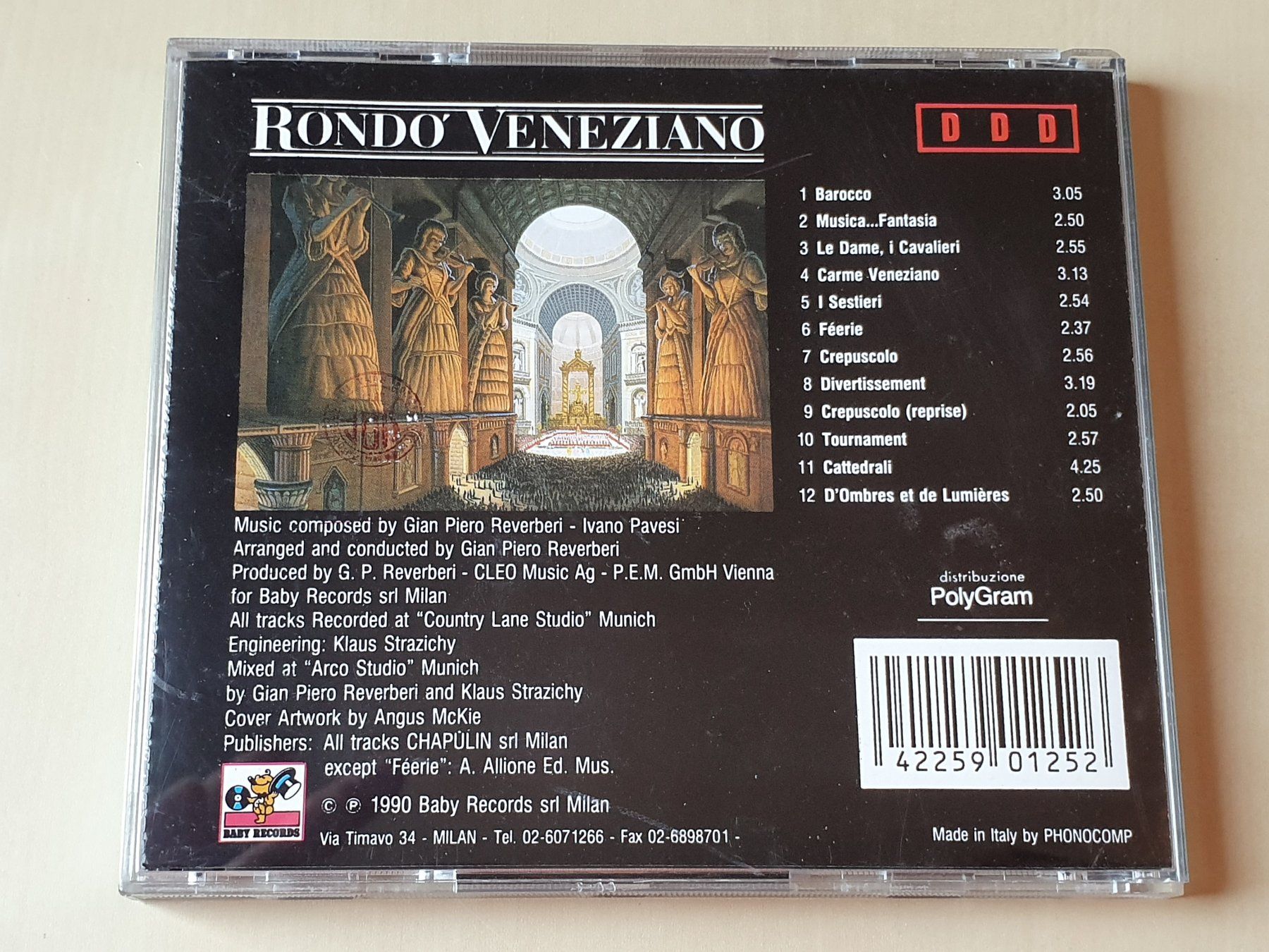 CD: Rondo Veneziano Barocco – Usato da Stansstad venduto da collectorsshop 1