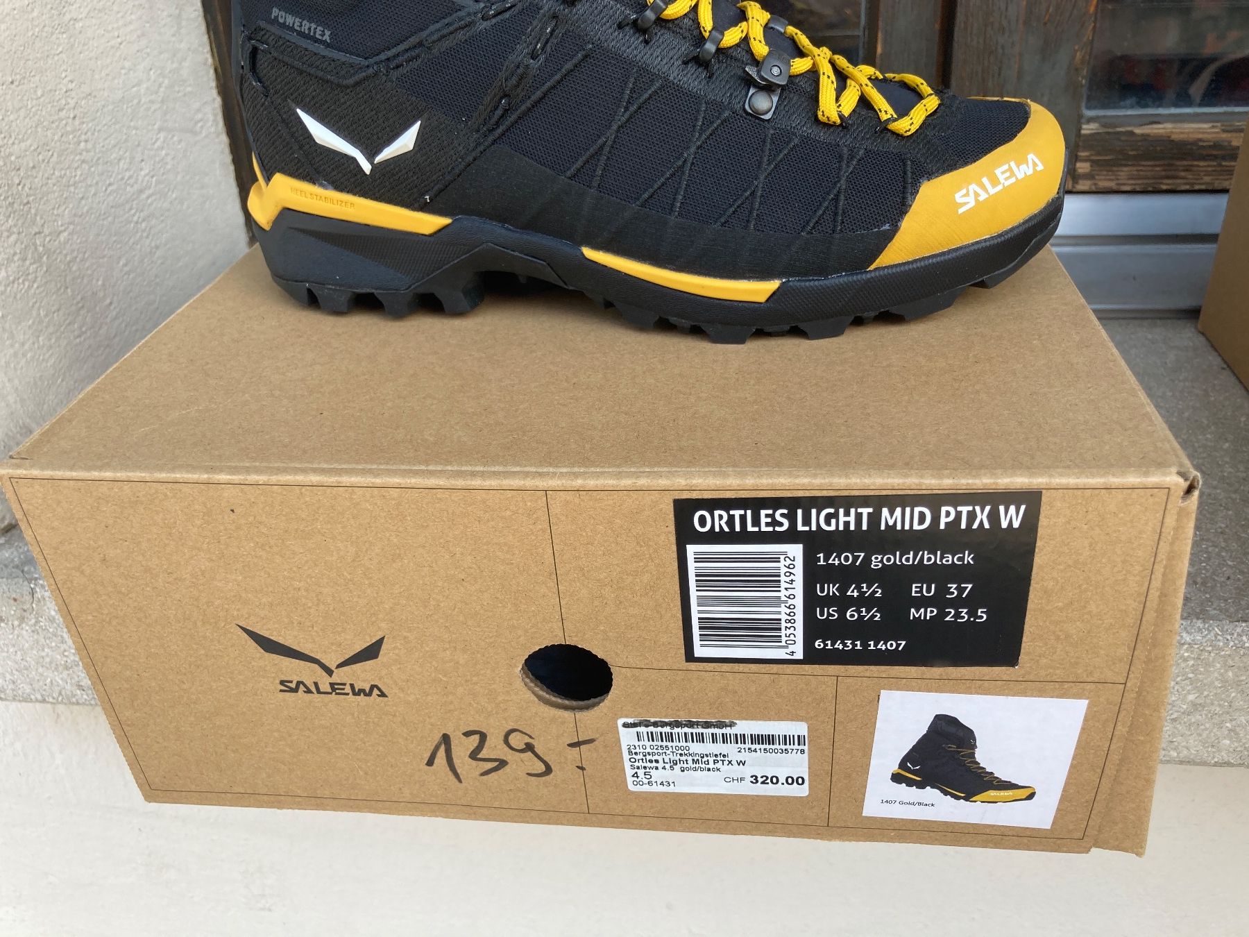Salewa : Salewa Bergschuh Gr 37 Neu ! – Gebraucht aus Embrach von Rockbeat 1