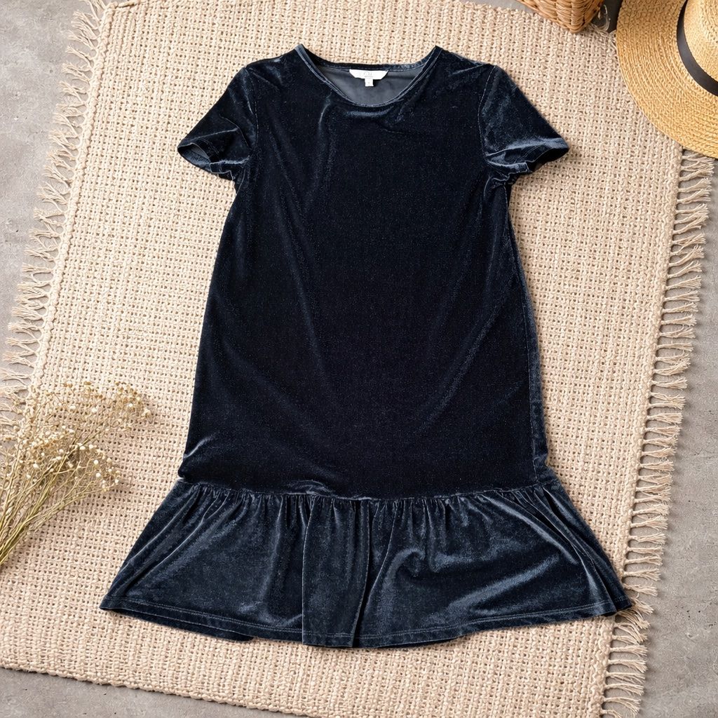 C&A Robes: Samtkleid petrol, Grösse  S – D'occasion à Leuk-Stadt par 2thcircle 2