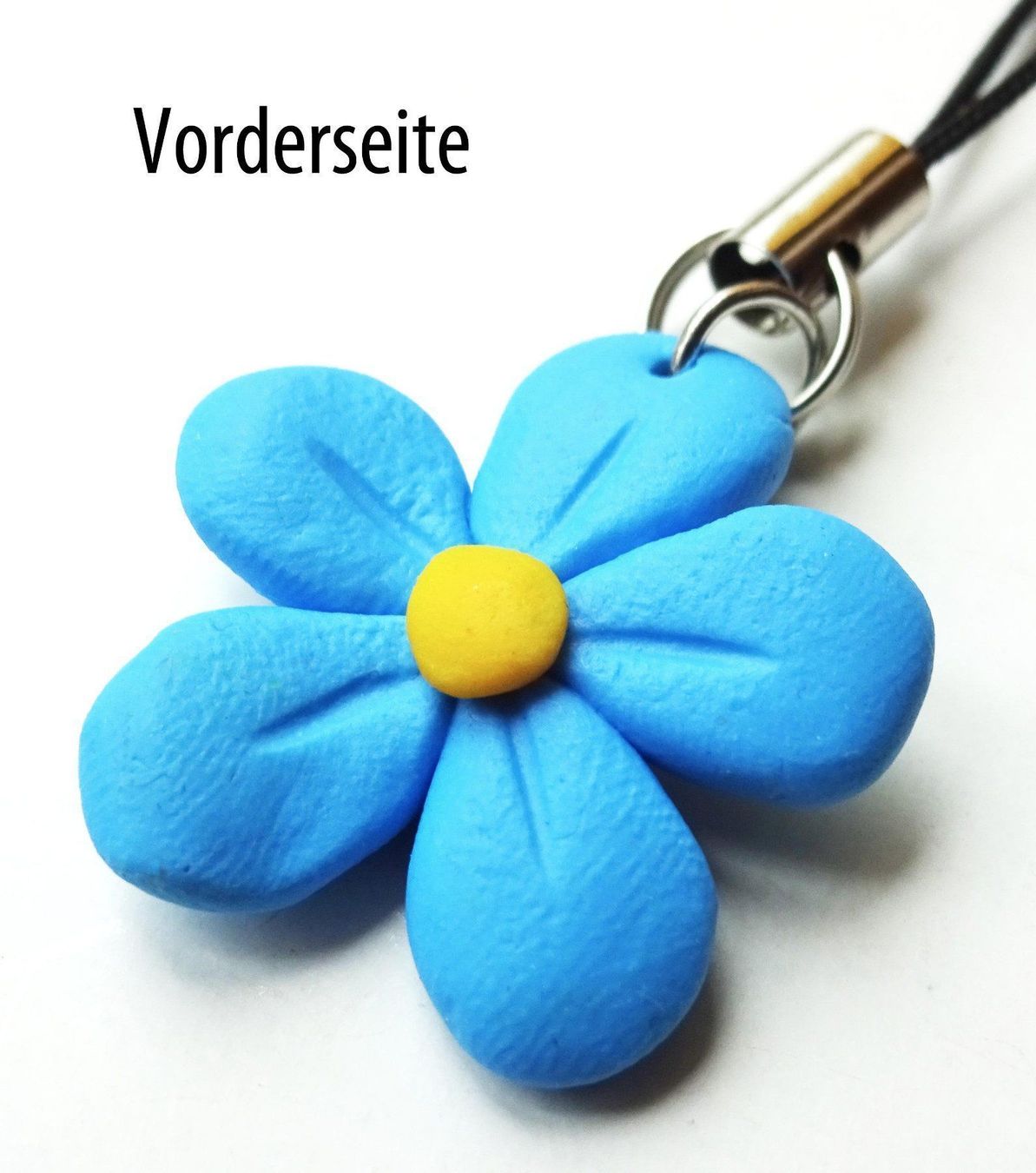 Ciondoli: Anhänger mit einer blauen Blume – Usato da St.Gallen venduto da Paddington11 4