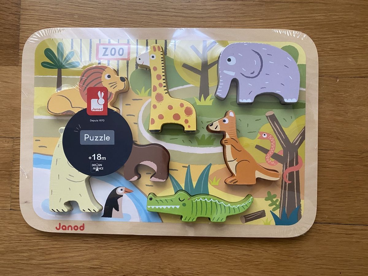 Janod Puzzle: Janod Puzzle Holzspielzeug – Nuovo e nell'imballaggio originale da Muttenz venduto da Bugijeta