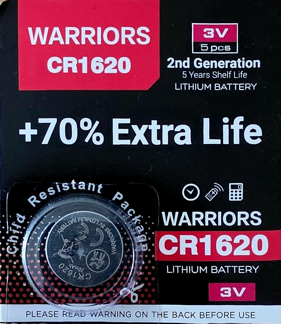 Caricatori & Batterie: CR1620 Lithium Battery – Nuovo e nell'imballaggio originale da Egerkingen venduto da flo_7r8x