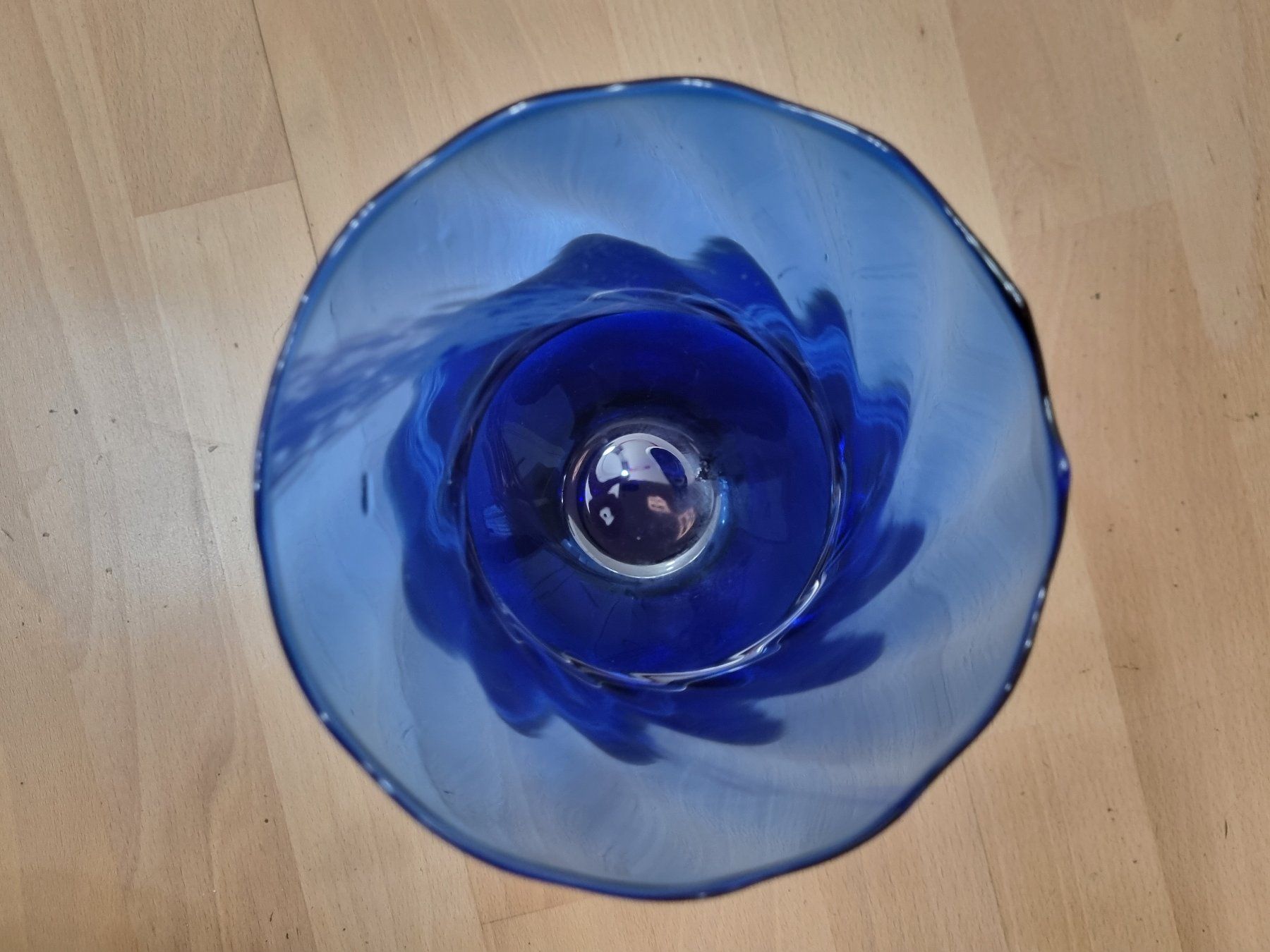 Vasen & Gefässe: Vase blau – Gebraucht aus Wetzikon ZH von Personalkarte 2