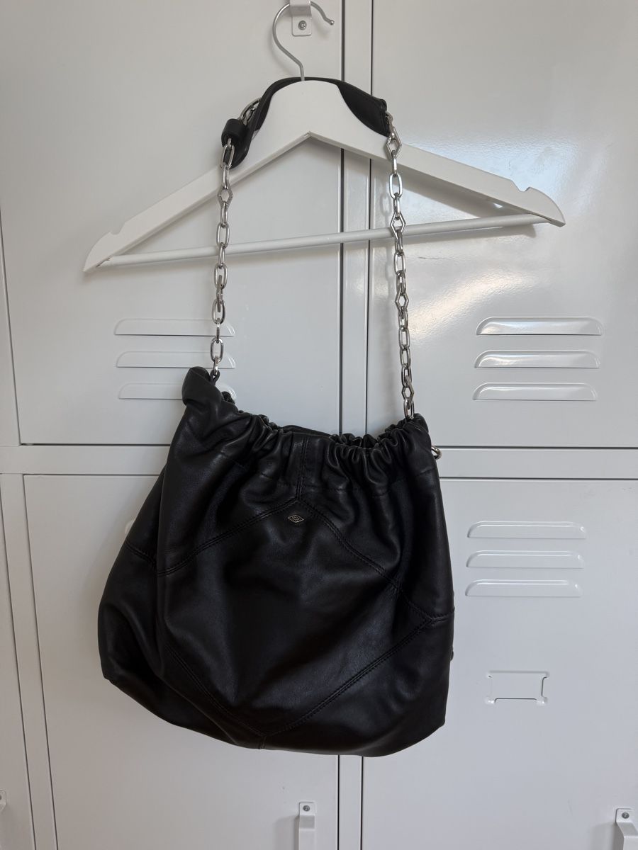 Ba&Sh Borse da donna: ba&sh June Ledertasche, schwarz, neuwertig – Nuovo (secondo la descrizione) da Zürich venduto da vintagewiedikon 5