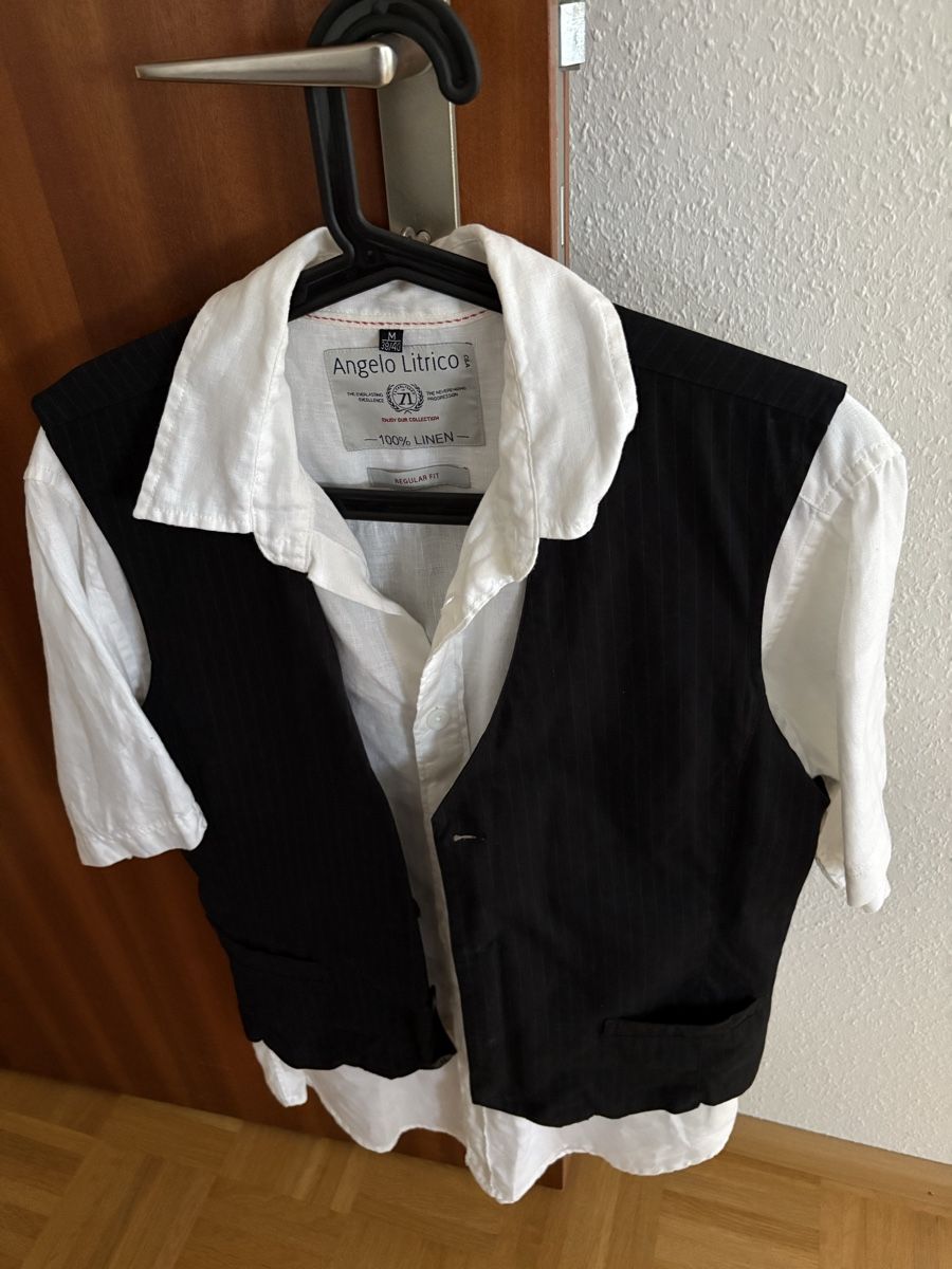 Camicie: Hemd mit Gilet, Gr. M – Usato da Therwil venduto da Blume814