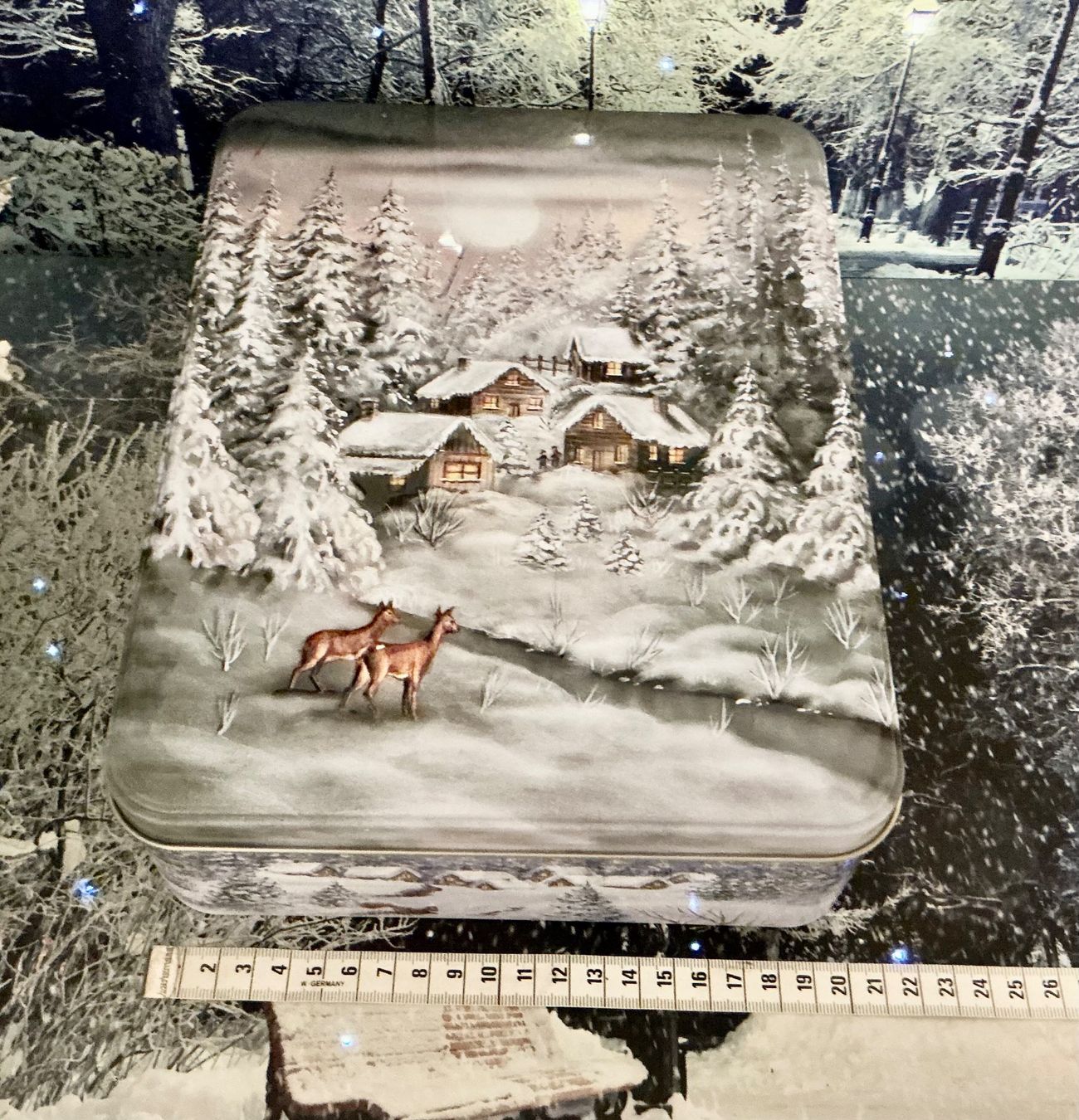 Alle Dekorationen: GEPRÄGTE WUNDERSCHÖNE BLECHDOSE – Gebraucht aus Zell LU von Silvermemory 3