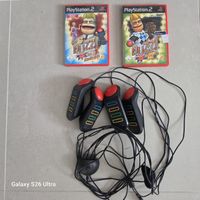 Playstation 2 Buzz! Musik Quiz und Sport Quiz Bundles