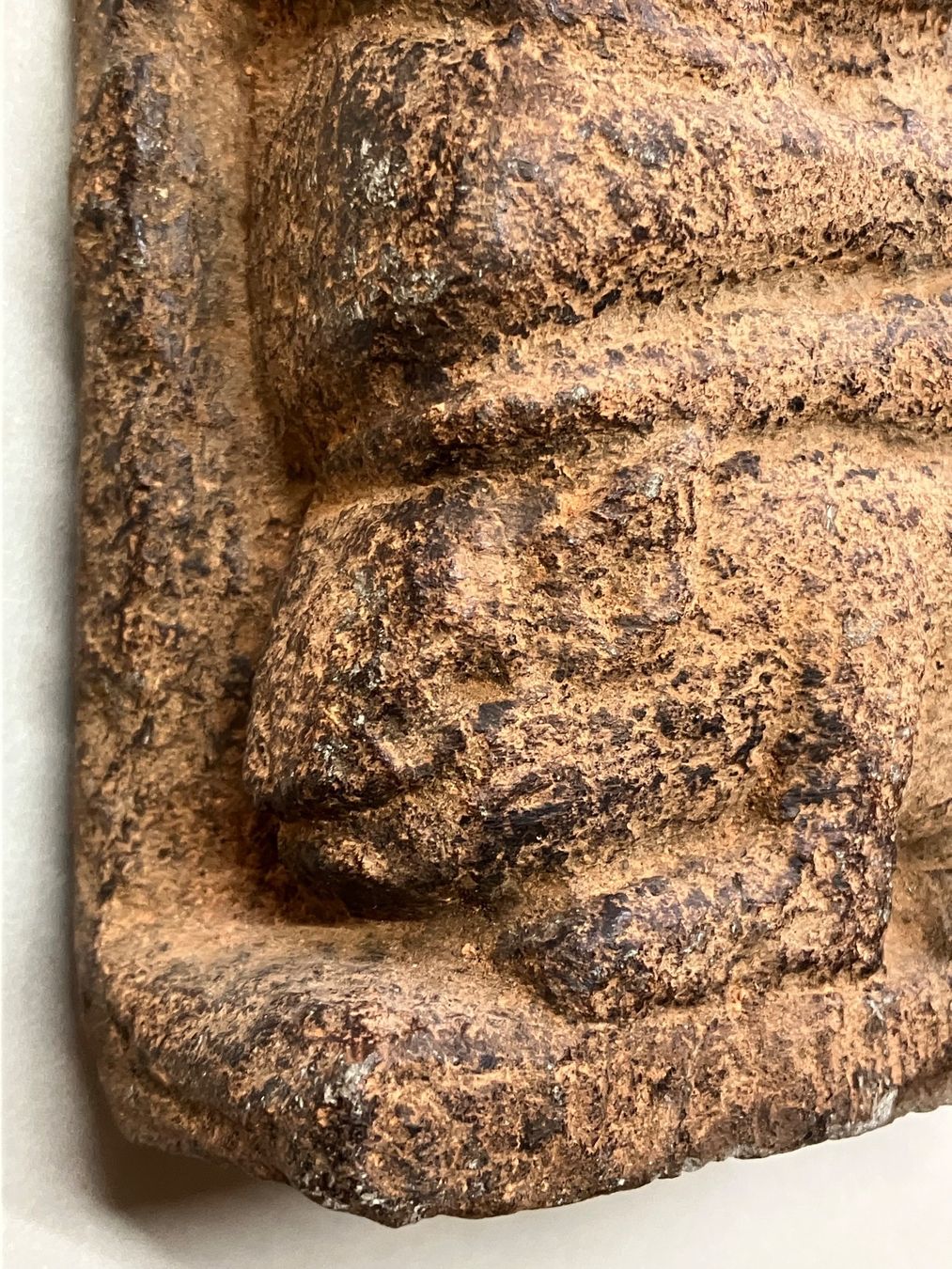 Statuette: Antike Buddha Fragment aus Stein – Usato da Horw venduto da luzernicus 6