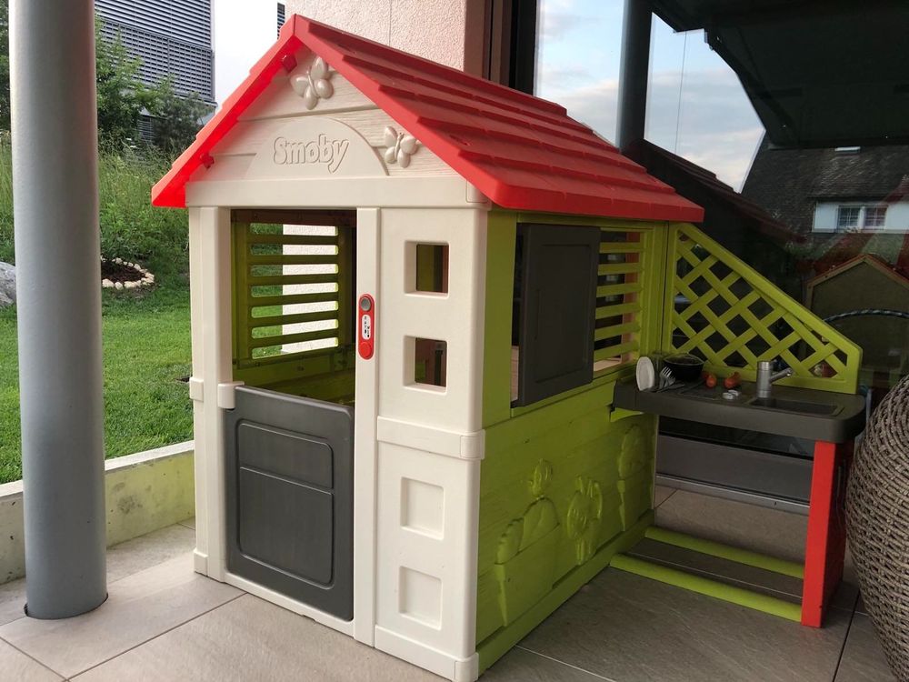 Stilvolle Smoby Spielhaus Sale Bild