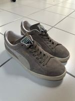  Men’s Puma Suede Sneakers Shoes Grey size EU 43 UK 9