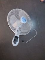 Wandventilator, 3 Stufen, Timer, oszillierend mit Fernbed.