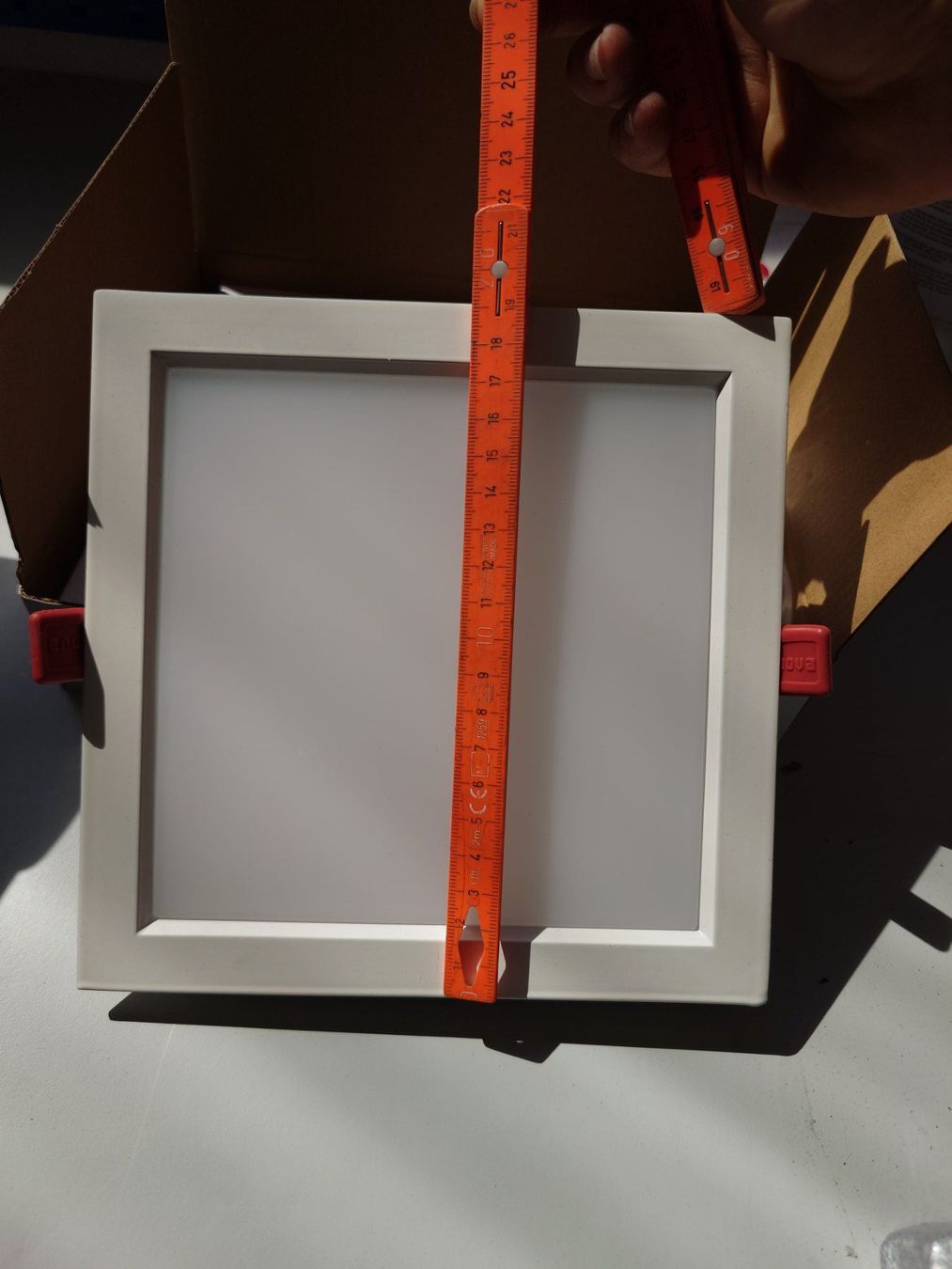 Lampes: Einbauleuchte quadratisch LED – Neuf avec emballage d'origine à Thun par werft_thun