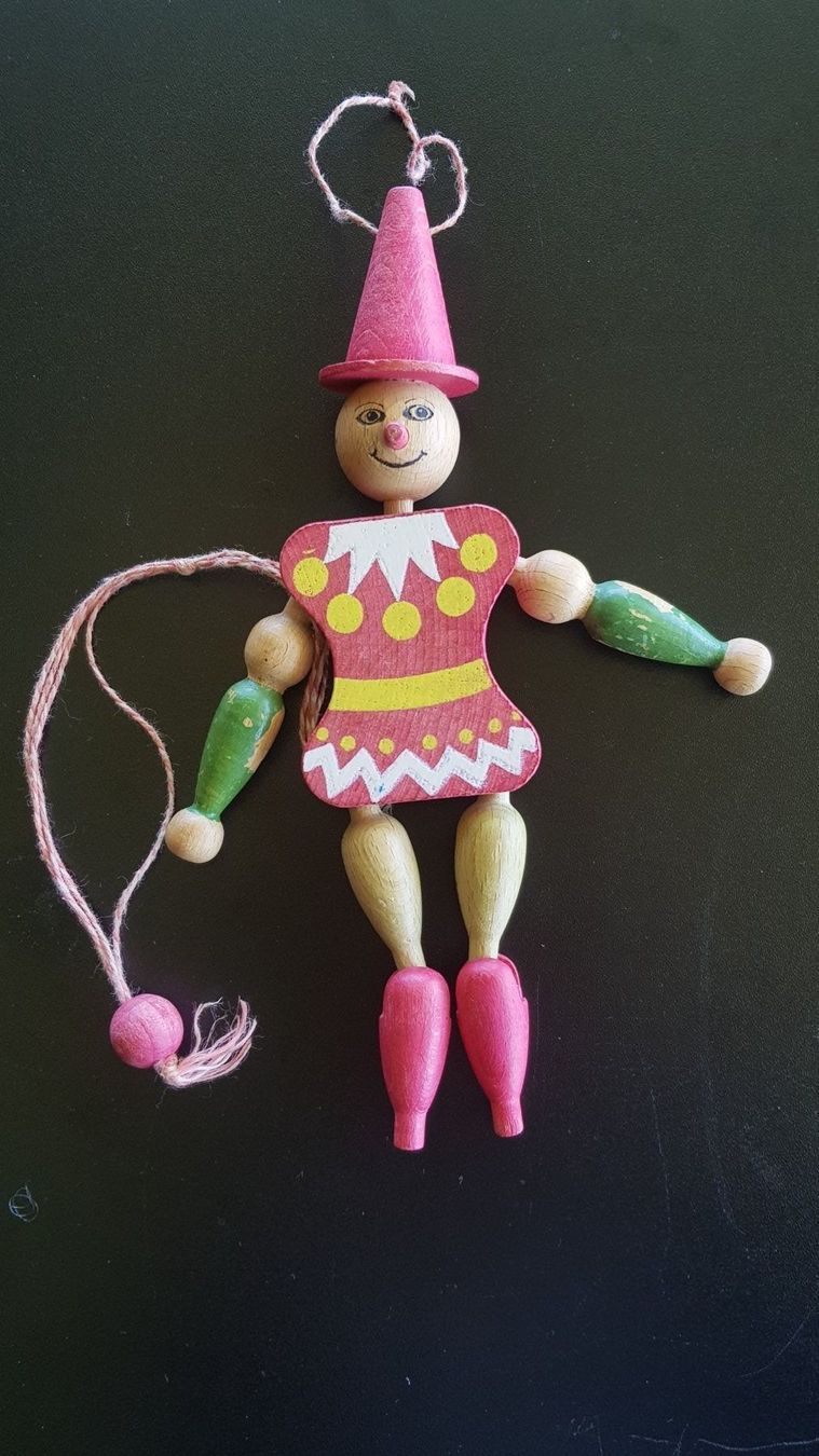 Spielzeuge: Spielzeug Hampelmann 1960er – Gebraucht aus Mörschwil von lindaswunderkiste 1
