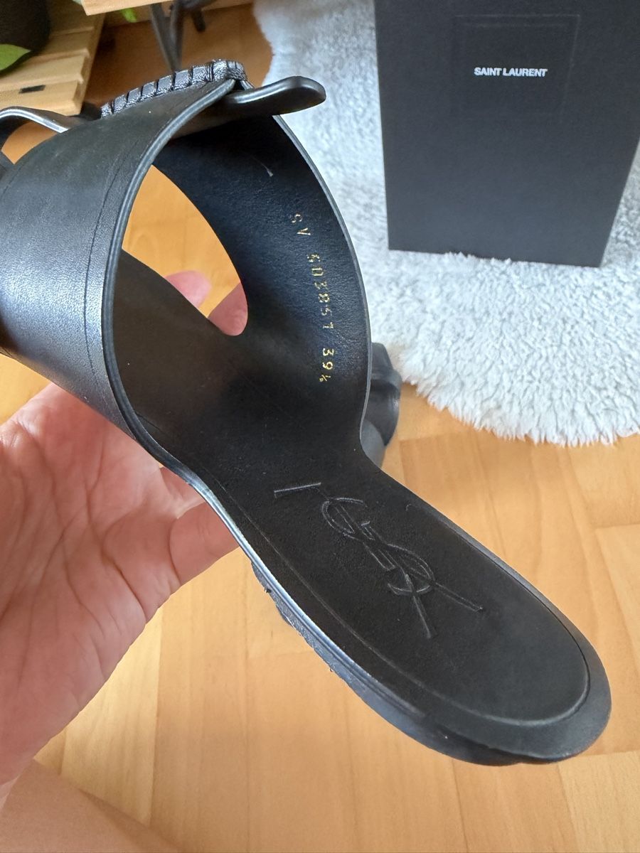 Saint Laurent Scarpe da donna: Saint Laurent Sandals Size 39.5 – Usato da Zürich venduto da Abu95 5