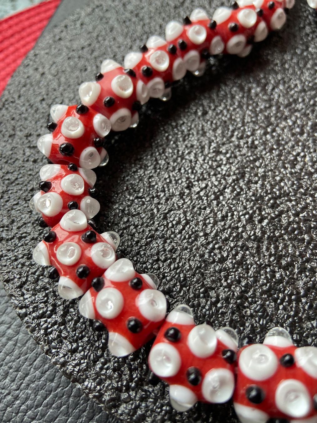 Borse da donna: Wunderschöne Lampwork Halskette – Nuovo (secondo la descrizione) da Zuerich venduto da Perlen-Decor 3
