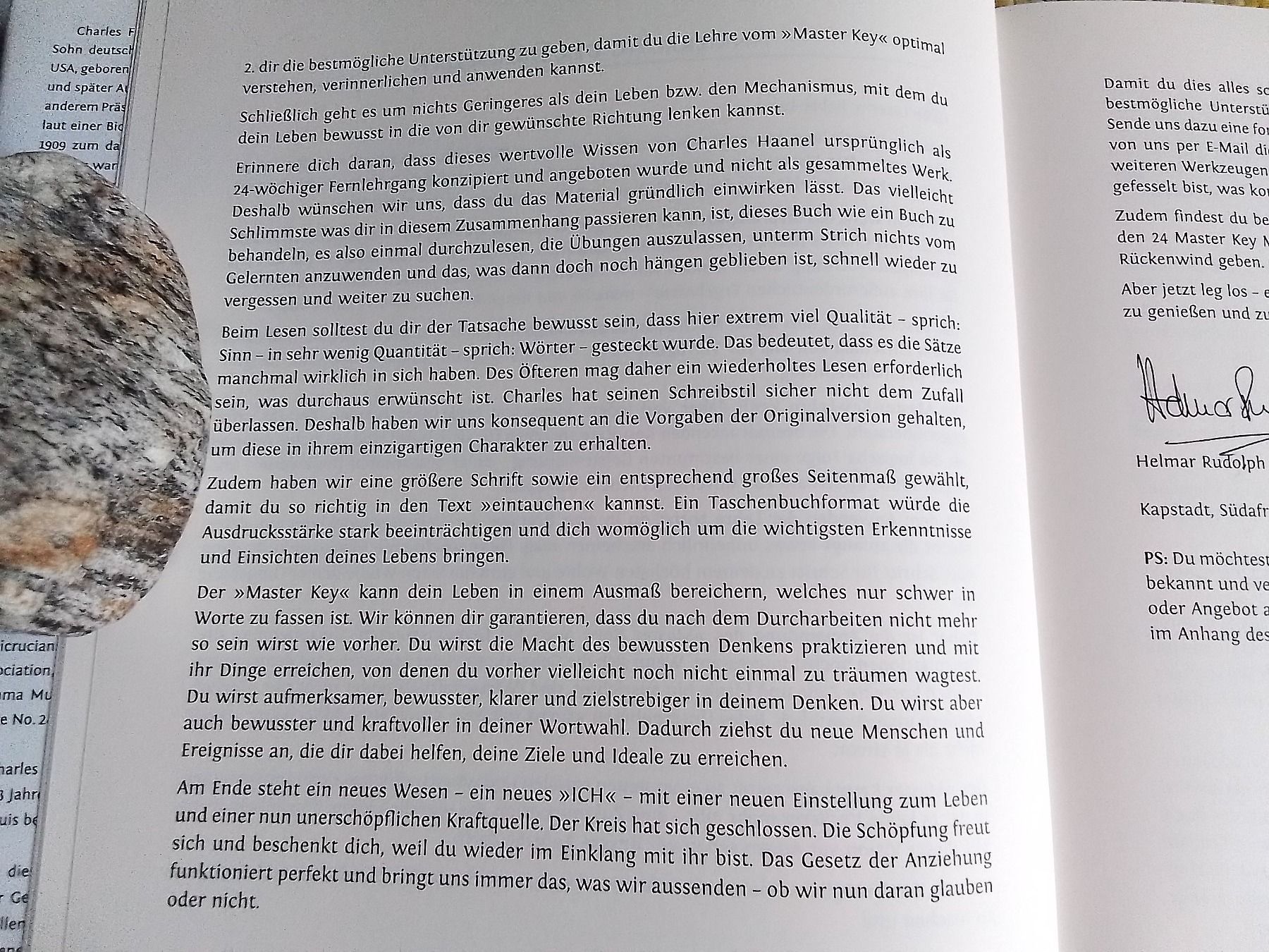 Libri: Das Master Key System - Ohne CD - Rarität – Usato da Rebstein venduto da Buchsi03 6