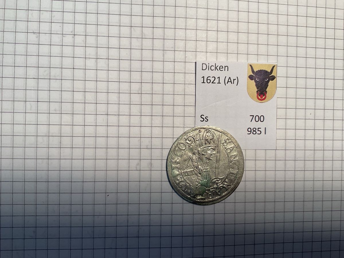 Alle Münzen: Schweizer Silber Münze Uri – Gebraucht aus Ursenbach von tho_8s6p 1