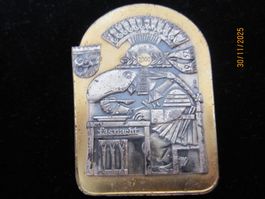 Basler Fasnachtsplakette 1957 Gold