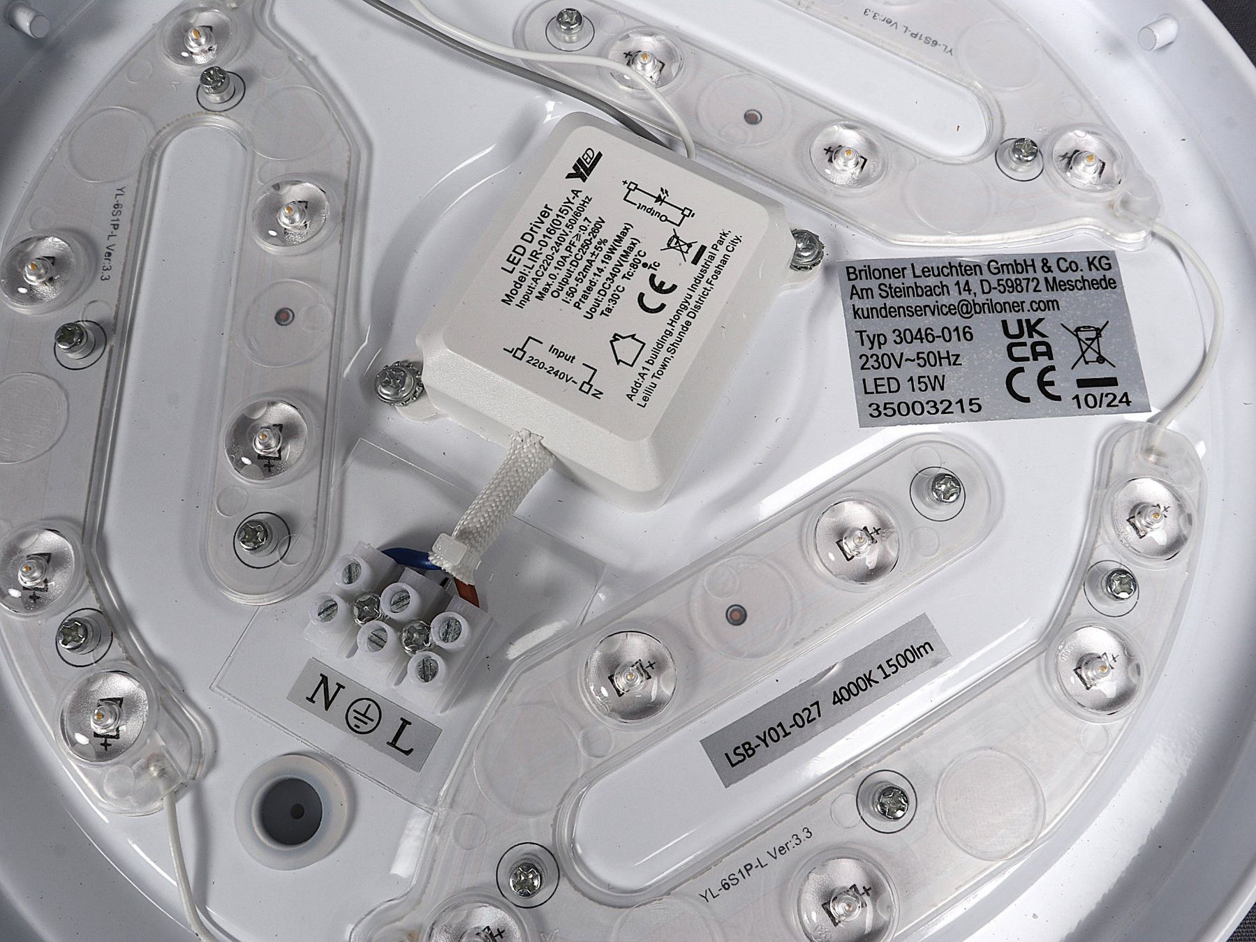 Lampadari & plafoniere: BRILO Deckenleuchte Led 15W – Nuovo (secondo la descrizione) da Steinen venduto da Restwert_Steinen 5