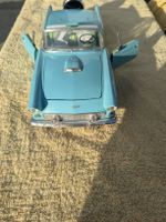 Metallauto Ford Thunderbird 1955 Cabrio blau guter Zustand