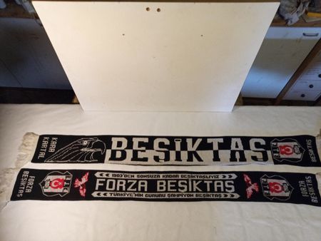 Besiktas Istanbul Fussball Schal Set - Top Zustand! (7)