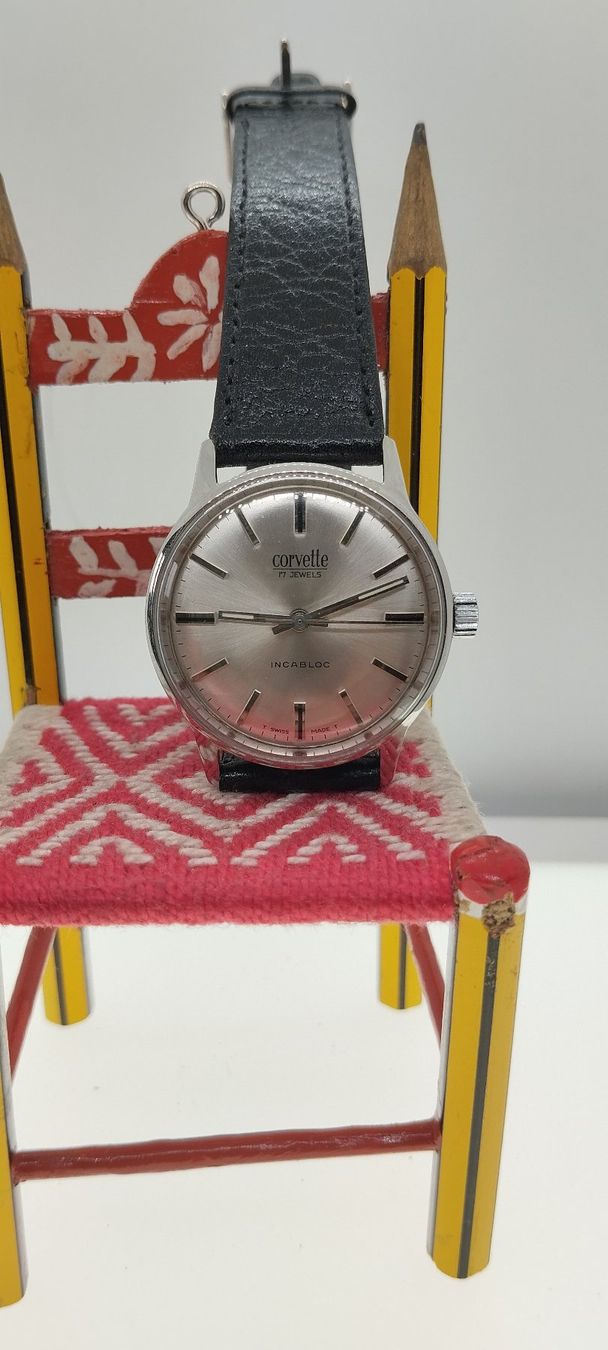 Uhren: montre mécanique corvette – Gebraucht aus La Chaux-de-Fonds von jac_9llg 1