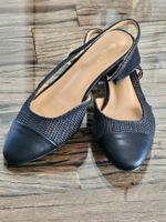 Schicke Graceland Slingpumps, schwarz, Gr. 37, Top Zustand!