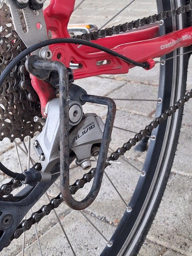 Cresta Biciclette: rotes Damenvelo Cresta Giro – Usato da Schwerzenbach venduto da MyGarageSale 3