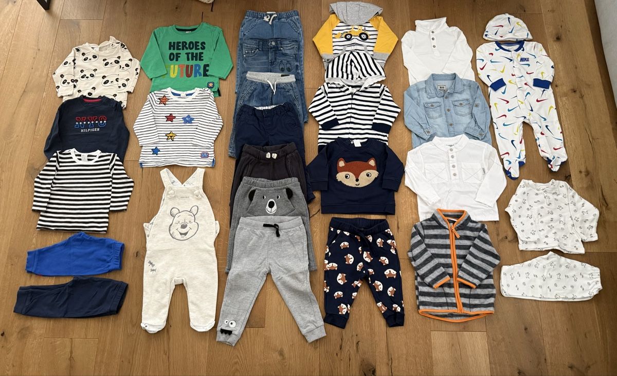 Kleiderpakete & -sets: 27‑tlg Baby‑Kleiderpaket Gr.74 (teilw. Gr.80) – top Zustand – Gebraucht aus Würenlingen von Pinki021