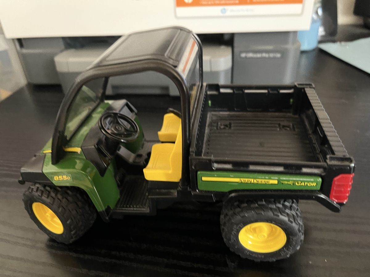Bruder Jouets: Bruder Cator 855D John Deere – D'occasion à Rümlang par Papamoll4 3