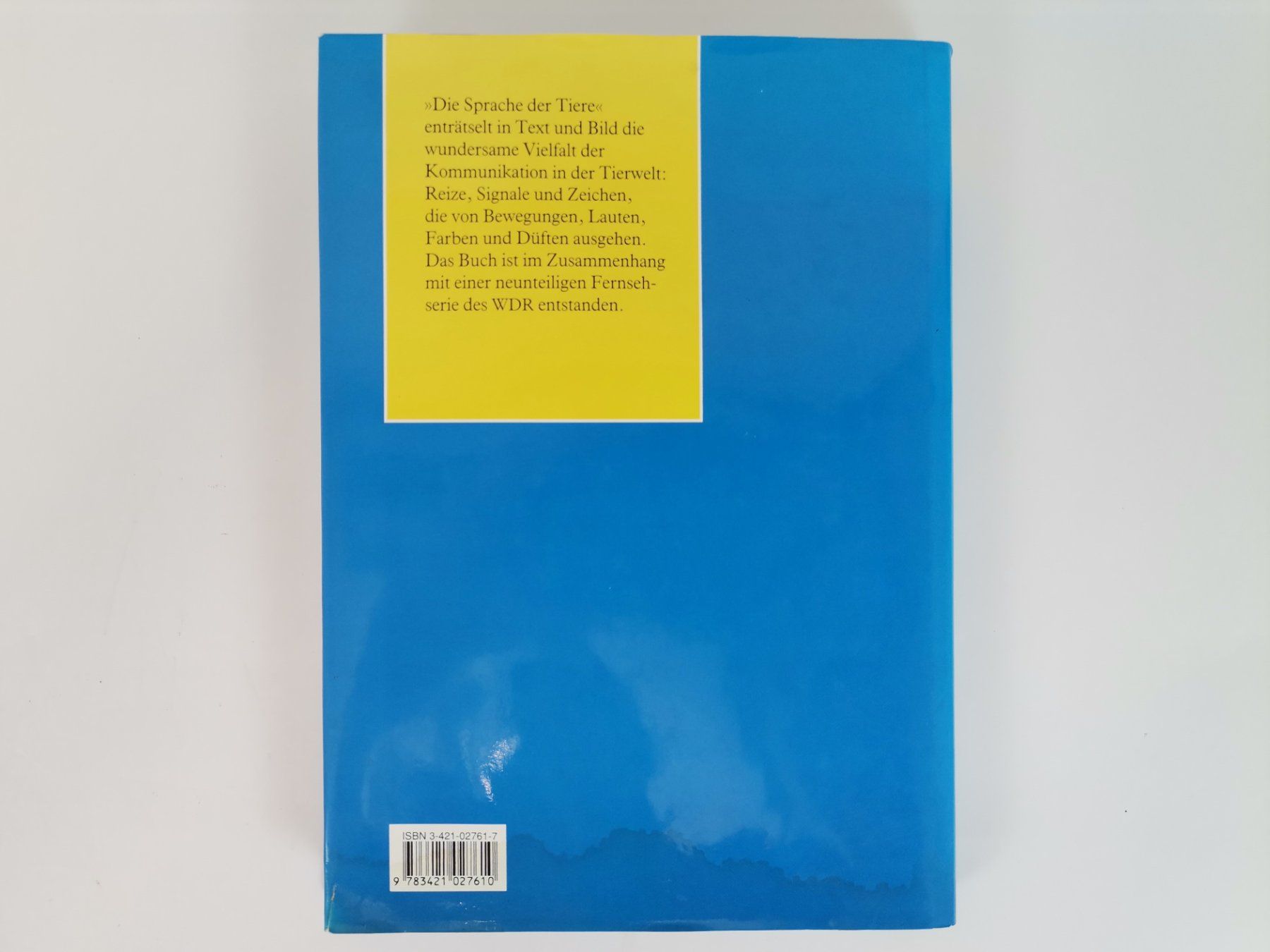 Libri: BUCH Die Sprache der Tiere – Usato da Schaffhausen venduto da Restwert_SH 1