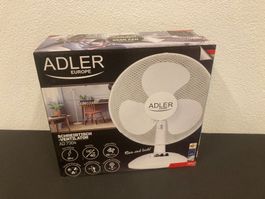 Ventilator Tischmodell Adler, weiss, 40 cm Durchmesser