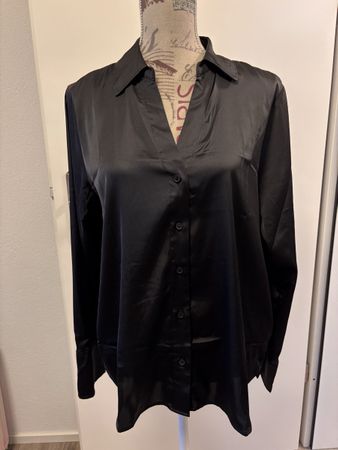 Damen Bluse schwarz Grösse M H&M guter Zustand