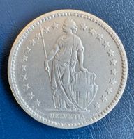 2 Fr. Silbermünze 1878 - Helvetia - Schön!