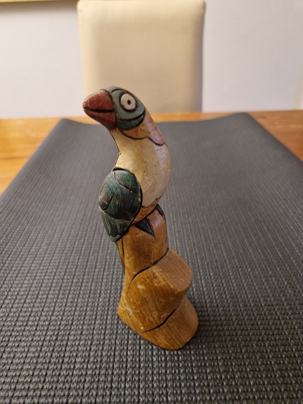 Figuren: Papagei Figur aus Balsaholz – Gebraucht aus Fislisbach von mka_km8f